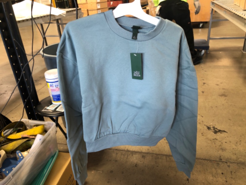 Photo 1 of Women's Sweatshirt - Wild Fable™ Slate Blue, Size M, pack of 6