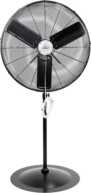 Photo 1 of ***PARTS ONLY*** iLIVING 30" Pedestal Outdoor Oscillating Fan with Misting kit - Shop, Greenhouse, Patio - 120V 1.8A 8400 CFM
