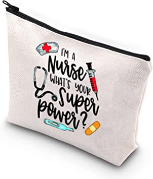 Photo 1 of Nurse Makeup Bag Nursing Instructor gift Nurse Appreciation Gift 