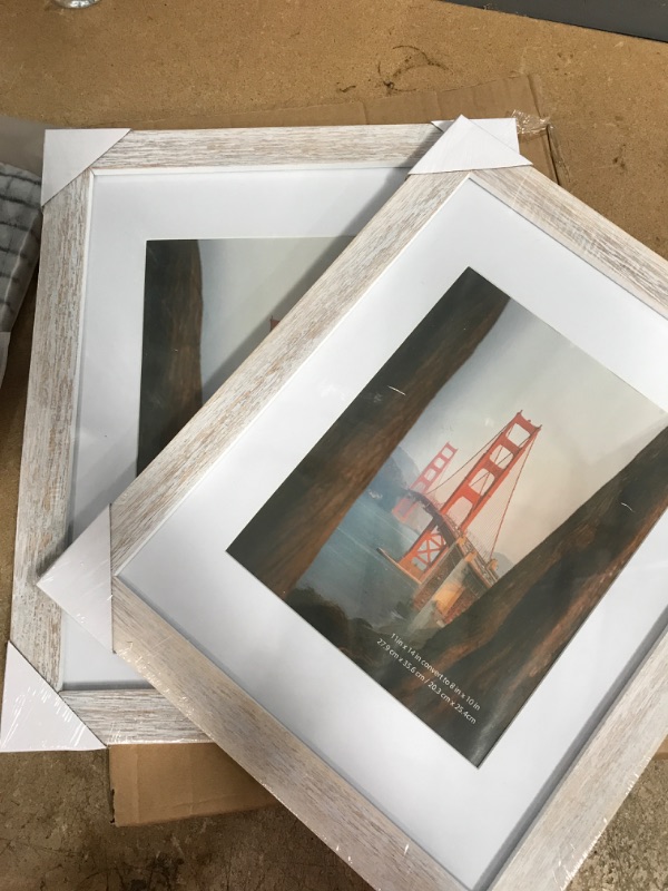 Photo 1 of 100% Real Solid Wood 11x14 Handmade Picture Frame Set of 2