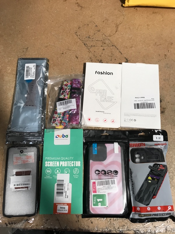 Photo 1 of 8 PIECE PHONE ACCESSORY BUNDLE