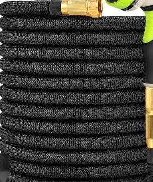 Photo 1 of 
3/4 in. 100 ft. Expandable Garden Hose Flexible Water Hose with 10 Function Nozzle Durable 3750D Water Hose