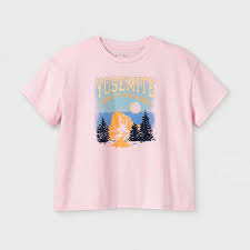 Photo 1 of Art Class Yosemite National Park, Look At The Stars Girl's T-Shirt, Size M (7/8)
SET OF 9