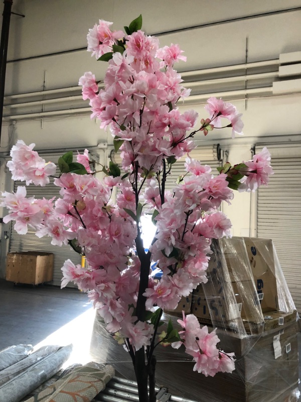 Photo 2 of 5ft. Cherry Blossom Artificial Tree
