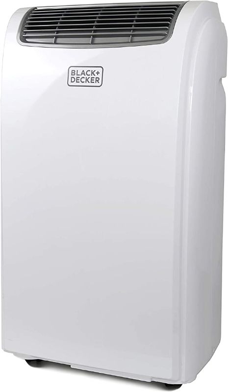 Photo 1 of ***PARTS ONLY*** BLACK+DECKER 8,000 BTU Portable Air Conditioner with Remote Control, White

