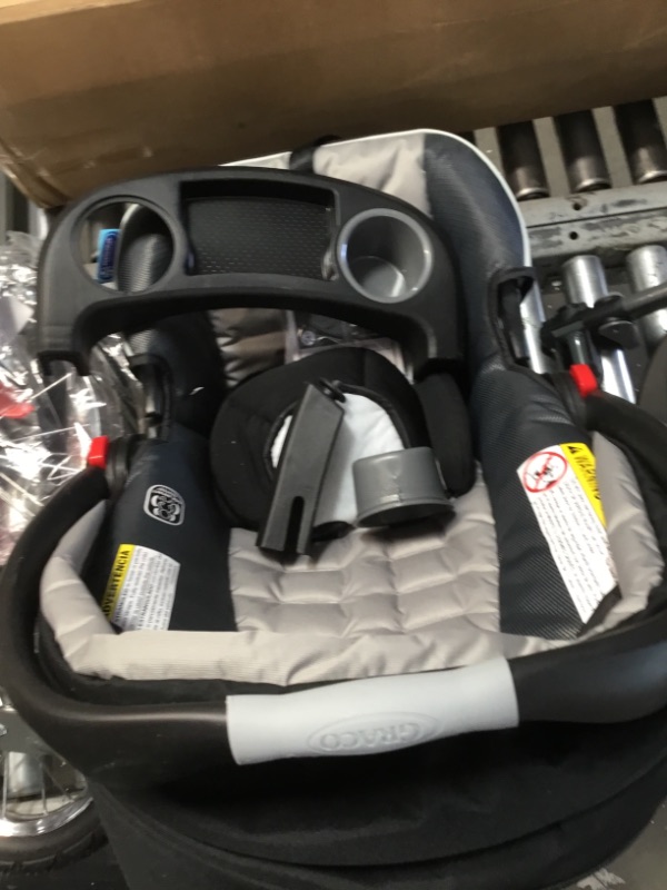 Photo 5 of Graco FastAction Fold Jogger Click Connect Travel System Jogging Stroller Gotham
