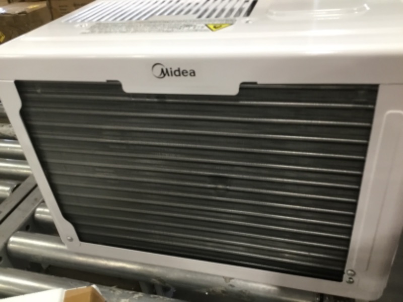 Photo 6 of Midea 8 000 BTU Smart Inverter U-Shaped Window Air Conditioner 35% Energy Savings Extreme Quiet MAW08V1QWT
