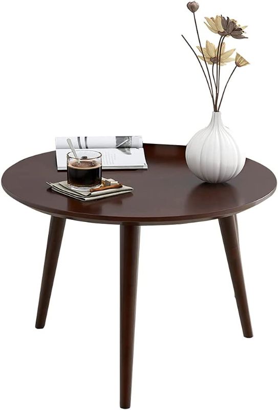 Photo 1 of *COLOR VARIES* WoodShine Side Table Small Round Solid Wood Sofa Table End Tables Accent Nesting Coffee Table