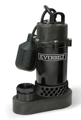 Photo 1 of Everbilt
1/4 HP Aluminum Sump Pump Tether Switch