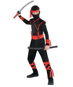 Photo 1 of Shadow Ninja Child Costume Kids - X-Large