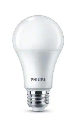 Photo 1 of ** SETS OF 2 **
75-Watt Equivalent A19 Dimmable Energy Saving LED Light Bulb Daylight (5000K) (2-Pack)
