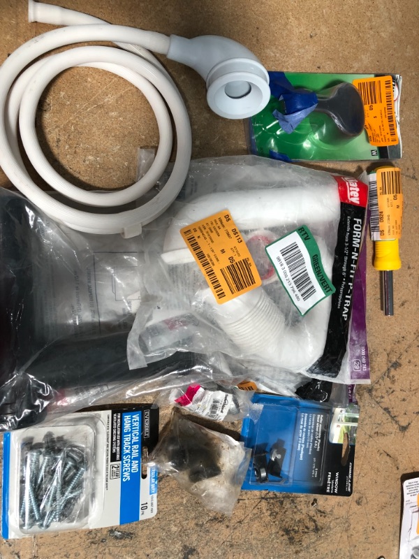 Photo 1 of 10 ITEM BUNDLE
HOME DEPOT MISCELLANEOUS - PLUMBING AND HARDWARE