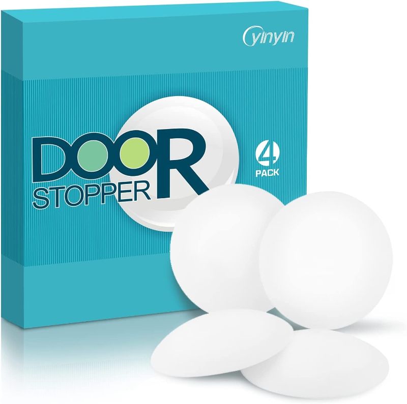 Photo 1 of 3 BOXES**
Door Stopper Wall Protector,3.15 Inch Larger Silicone Door Knob Stopper for Wall,YINYIN Door Bumper Self Adhesive Wall Protector for Wall,Cabinets,Doorknobs,Refrigerator,Shower (4 )
