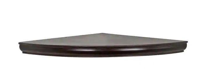 Photo 1 of 
Home Decorators Collection
18 in. L x 18 in. W Profile Espresso Corner Shelf