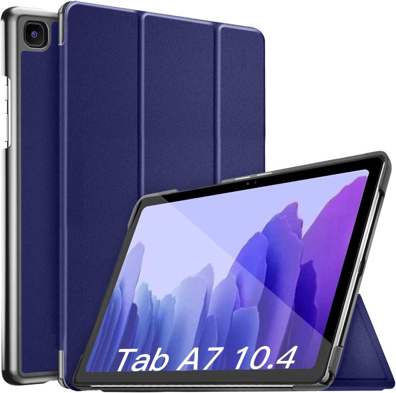 Photo 1 of CCMAO Case for Samsung Galaxy Tab A7 10.4 2020, Ultra Slim Lightweight Trifold Stand Smart Case Hard Cover for Galaxy Tab A7 10.4 Inch (SM-T500/T505/T507) - 2 PACK
