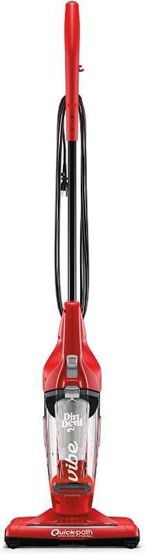 Photo 1 of Dirt Devil Vibe 3-in-1 Vacuum Cleaner, Lightweight Corded Bagless Stick Vac with Handheld, SD20020, Red
