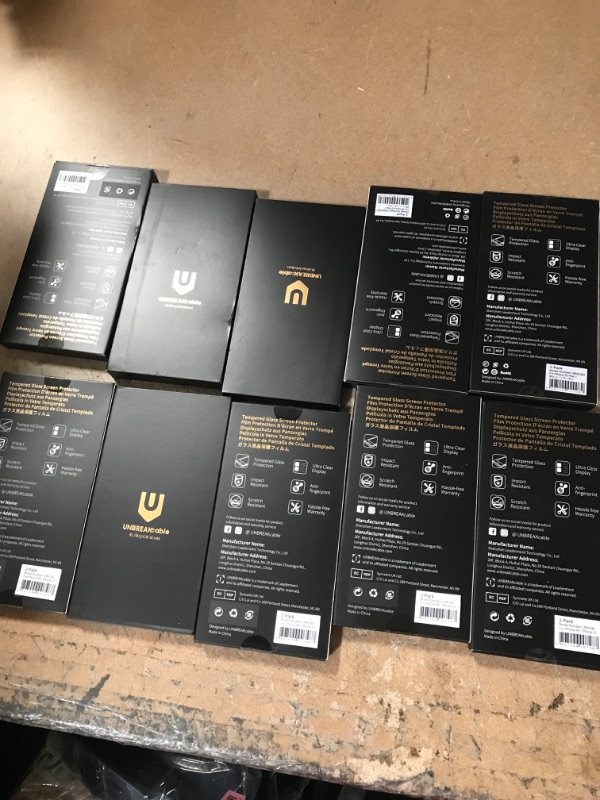 Photo 1 of 10 piece screen protector bundle