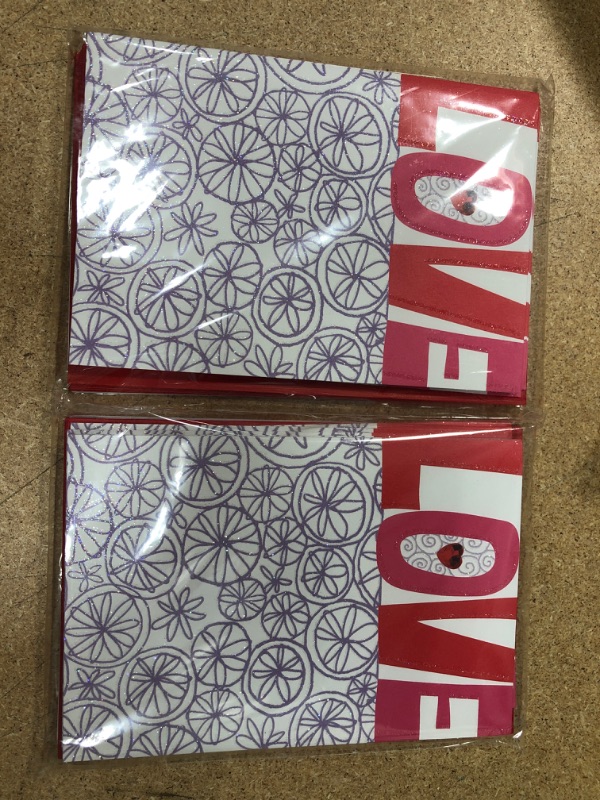 Photo 2 of 2- Hallmark Pack of Valentines Day Cards, Love (10 Valentine Cards with Envelopes)