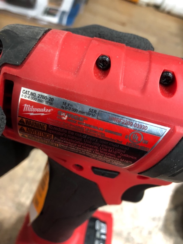 Photo 3 of **PARTS ONLY**
Milwaukee M18 FUEL SURGE 18-Volt Lithium-Ion Brushless Cordless 1/4 in. Hex Impact Driver (Tool-Only)