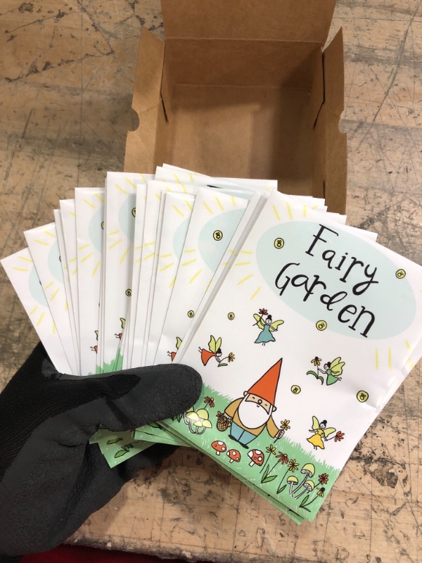 Photo 2 of American Meadows Wildflower Seed Packets "Fairy Garden" Party Favors for Guests (Pack of 20) 