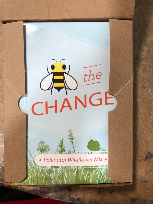 Photo 2 of American Meadows Wildflower Seed Packets ''Bee The Change'' Party Favors (Pack of 20) - Pollinator Wildflower Seed Mix to Attract Hummingbirds, Bees, and Butterflies, Party Favor for Any Occasion