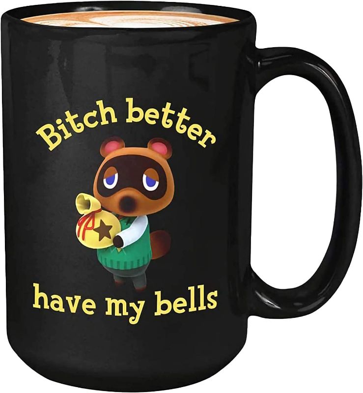 Photo 1 of 2- ONEB Gamer Coffee Mug,Better Have My Bells, Funny Christmas or Birthday Gift, Humor Novelty Ceramic