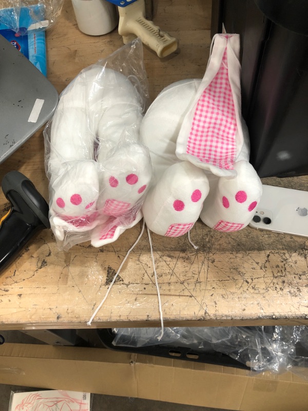 Photo 1 of bunny feet with ears x2