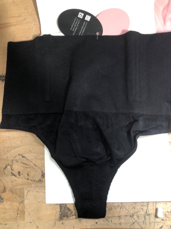 Photo 2 of High Waist Thong Shapewear for Women Tummy Control Thong Girdle Panty Body Shaper Thong Underwear
