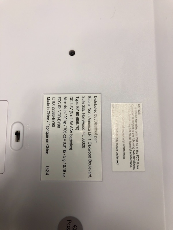 Photo 1 of Beurer Bluetooth Dog & Cat Scale