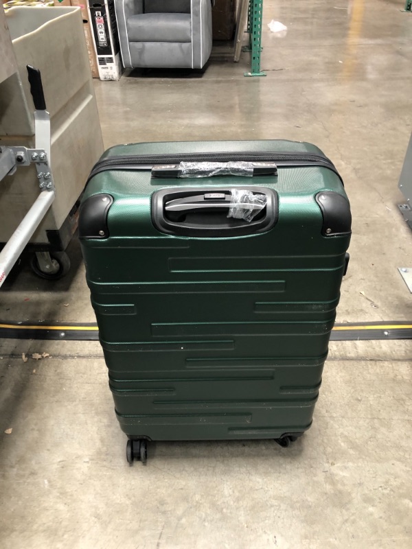 Photo 6 of Coolife Luggage Expandable(only 28") Suitcase 3 Piece Set with TSA Lock Spinner (dark green)
