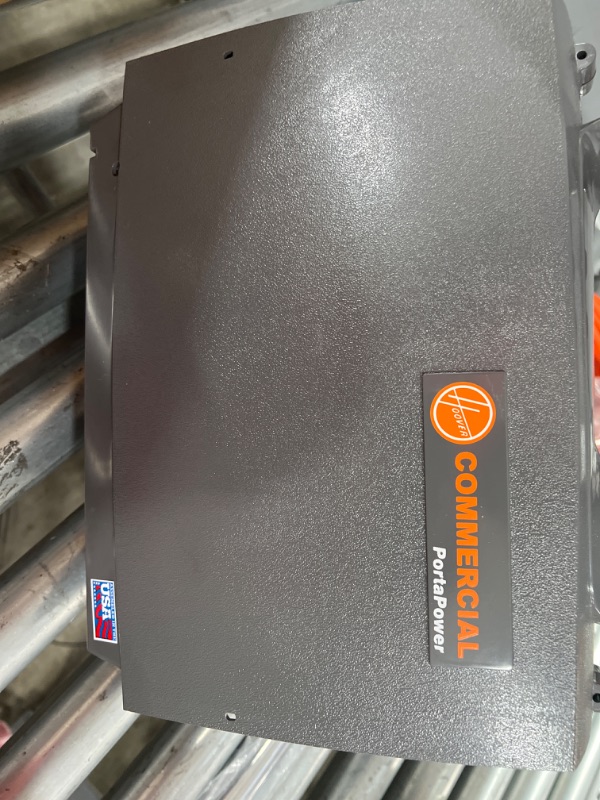 Photo 4 of Hoover CH30000 PortaPower Lightweight Commercial Canister Vacuum, Orange & Cloth Bag, Porta Power Swingette S1015 S1029
