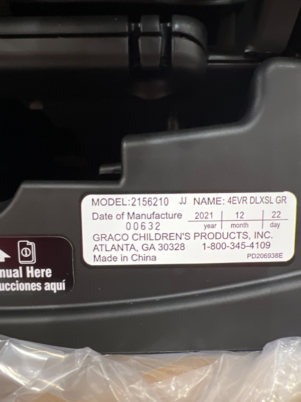 Photo 1 of Graco 4Ever DLX SnugLock Grow 4-in-1 Car Seat | 10 Years of Use with 1 Car Seat, Featuring Easy Installation and Expandable Backrest, Maison
