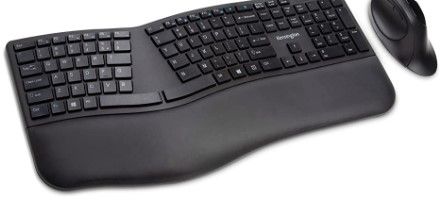 Photo 1 of Kensington Pro Fit Ergonomic Wireless Keyboard and Mouse - Black