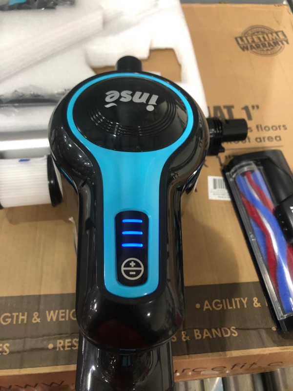 Photo 1 of INSE Cordless Vacuum Cleaner, Stick Vacuum 250W Powerful Suction, 6-in-1