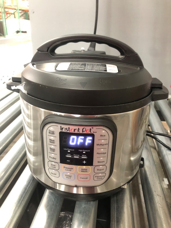 Photo 2 of Instant Pot Duo 7-in-1 Electric Pressure Cooker, Slow Cooker