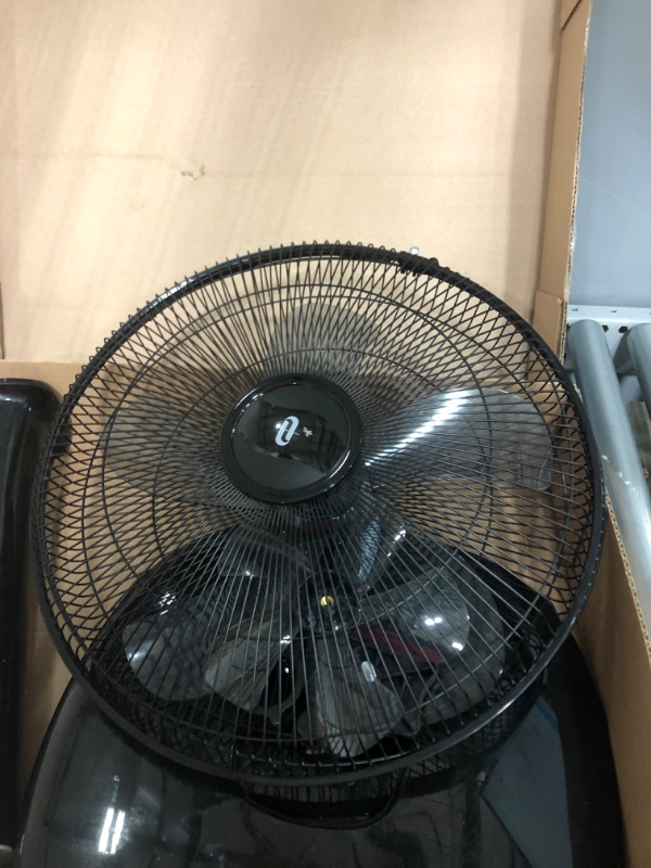 Photo 5 of Oscillating Fan Remote Standing Fan - Pedestal Fans with Remote, 16-inch Oscillating Stand Up Fan Black 