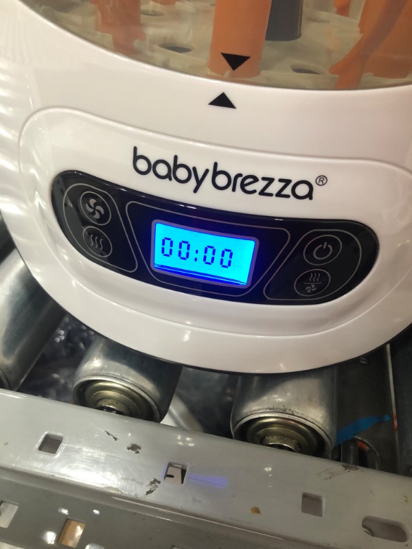 Photo 6 of Baby Brezza Baby Bottle Sterilizer and Dryer Machine – Electric Steam Sterilization - Universal Fit - Pacifiers, Glass, Plastic, and Newborn Feeding Bottles