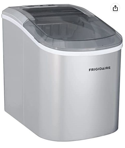 Photo 1 of FRIGIDAIRE EFIC189-Silver Compact Ice Maker, 26 lb per Day, Silver