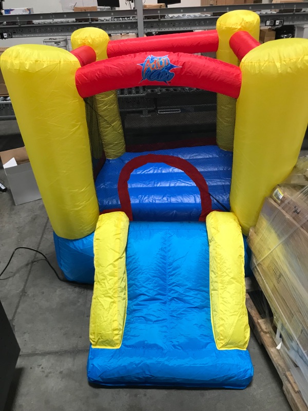 Photo 5 of ACTION AIR Bounce House, Toddler Inflatable Bounce House with Blower for Indoor/Outdoor, Bouncy Castle with Durable Sewn and Extra Thick, Jump House with Slide