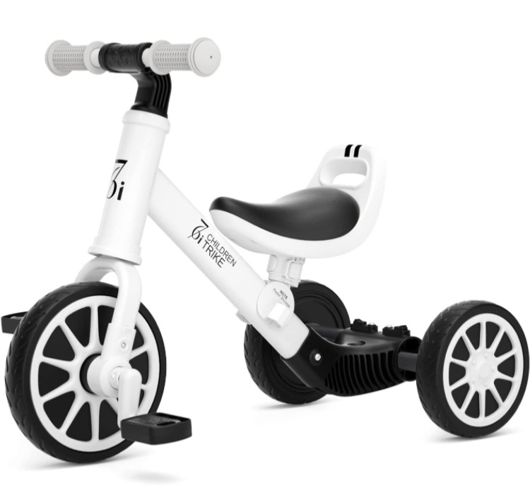 Photo 1 of 67i 3 in 1 Tricycle for 1-3 Year Old Toddler Bike Kids Tricycles for 1-3 Year olds Toddler Tricycle Kids Trikes Adjustable Seat and Removable Pedal Baby Balance Bike Boys Girls