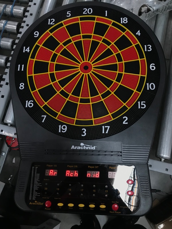 Photo 2 of Arachnid E650ARA CricketPro Talking Electronic Dart Board
