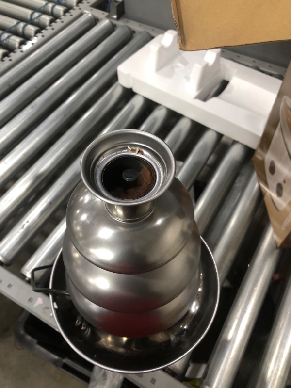 Photo 1 of 4 Tier Stainless Steel Electric Chocolate Fondue Fountain Machine