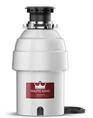 Photo 1 of Waste King Legend Series 1 HP Continuous Feed Garbage Disposal with Power Cord