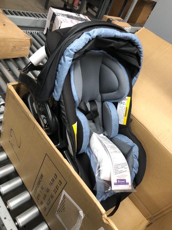 Photo 1 of Baby Trend Secure Snap Tech 35 Infant Car Seat, Chambray , 16.5x16.25x28.5 Inch (Pack of 1)
