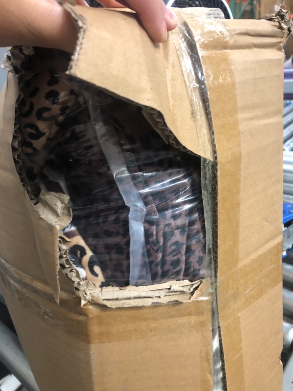 Photo 2 of 7 Piece King Safari Comforter Set - Zebra, Giraffe, Leopard, Tiger Etc - Multi Animal Print Bed in a Bag Brown Beige Black White Micro Fur Bedding
