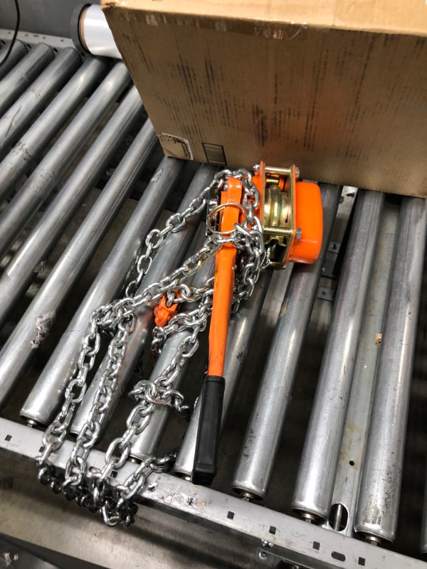 Photo 3 of 1-1/2 Ton Lever Block Chain Hoist Ratchet Type Comealong Puller Lifter 5 Feet
