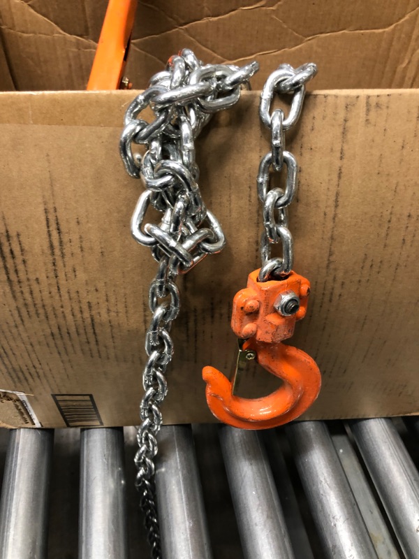 Photo 4 of 1-1/2 Ton Lever Block Chain Hoist Ratchet Type Comealong Puller Lifter 5 Feet
