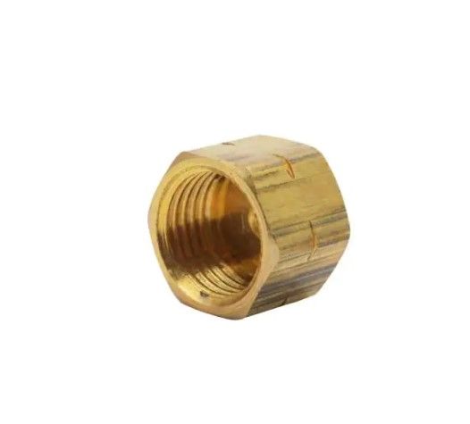 Photo 1 of 10 pack - Everbilt
1/4 in. OD Compression Brass Cap Fitting