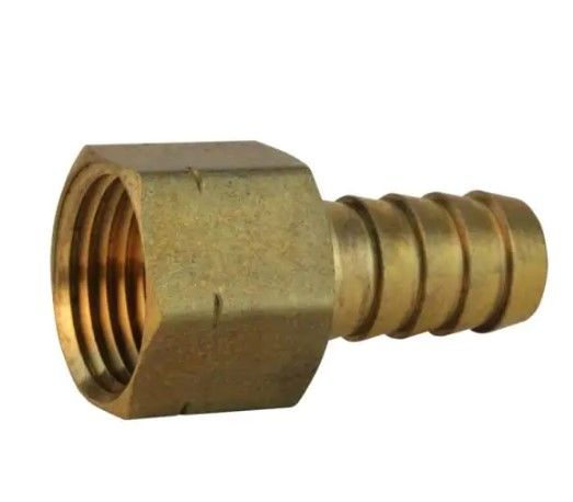 Photo 1 of 5 pack - Everbilt
1/4 in. Barb x 1/4 in. FIP Brass Adapter Fitting