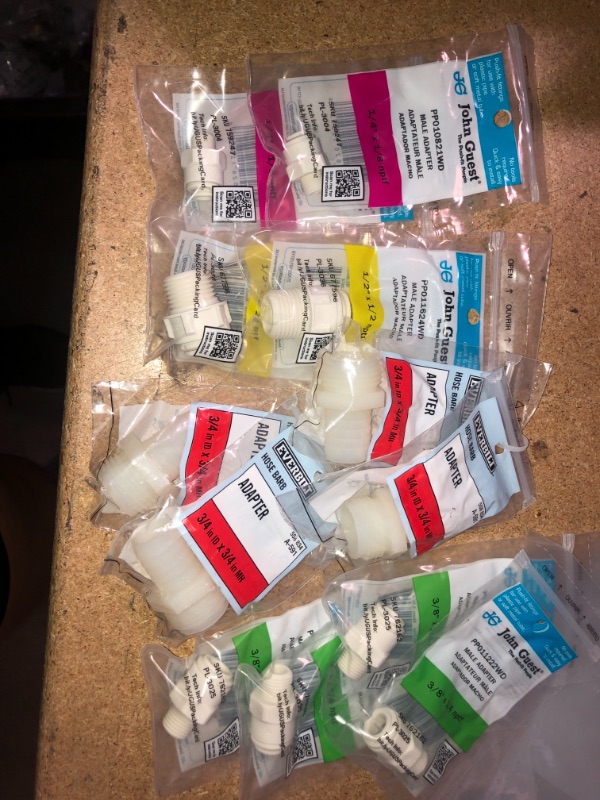 Photo 1 of 12 pack of assorted adaptor 